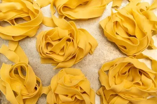 1 Lb Pappardelle pasta.