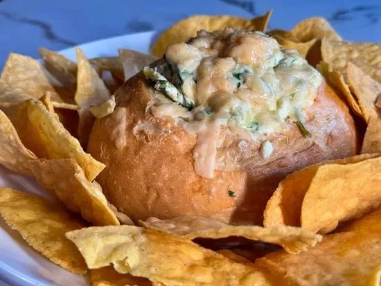 Spinach & Artichoke Bread Bowl