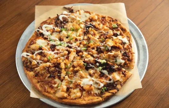 Chicken Bacon Ranch Pizza