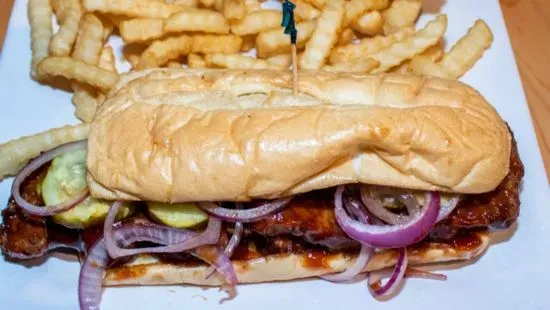 Boneless Pork Rib Sandwich