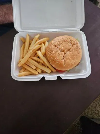 Cheeseburger & Fries