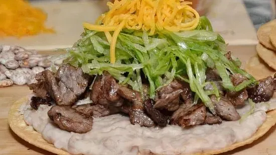 Carne Asada Tostada