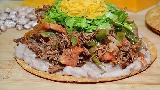 Beef Tostada