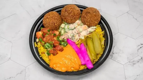 Falafel Bowl (24oz) ($12 Meals)