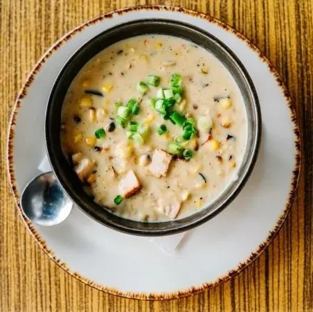 Roasted Corn Bisque Bowl