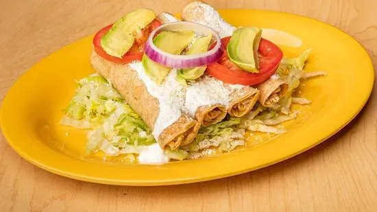 CHICKEN FLAUTAS