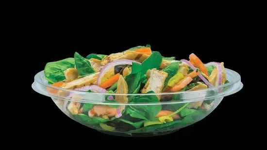 Grilled Chicken Spinach Salad
