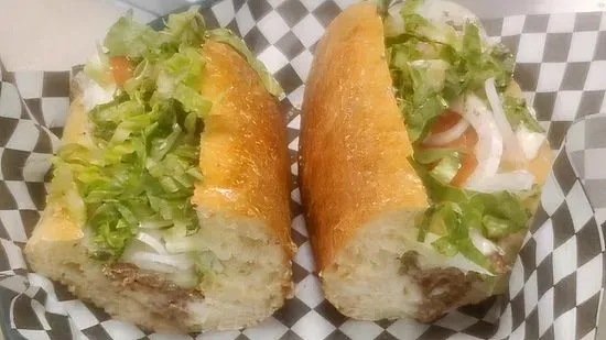 Cheeseburger Hot Sub