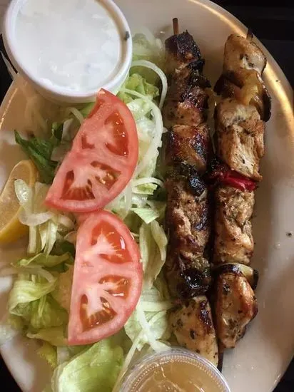 Pork Kabob Dinner