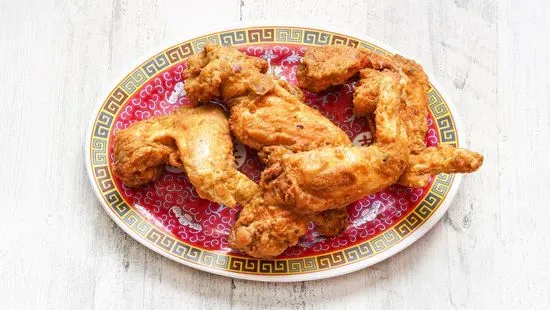 Golden Fried Chicken Wings