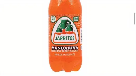 25.4 fl oz mandarin jarritos