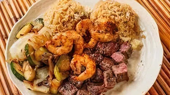 Filet Mignon & Shrimp Hibachi