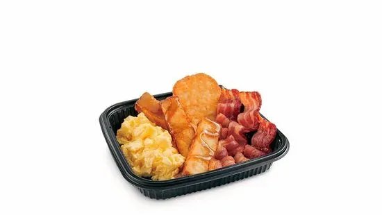 3pc Classic French Toast Sticks Platter w/ Bacon