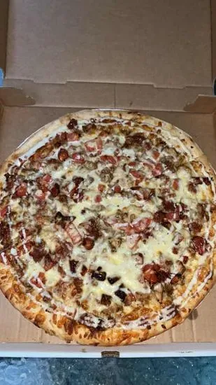 Chicken Bacon Ranch Pizza