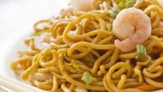 48. Shrimp Lo Mein 虾捞面