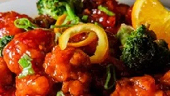 127. Hunan Chicken with Vegetable湖南鸡