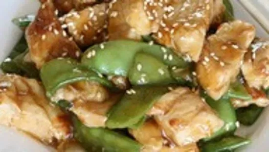 90. Chicken with Snow Peas 雪豆鸡