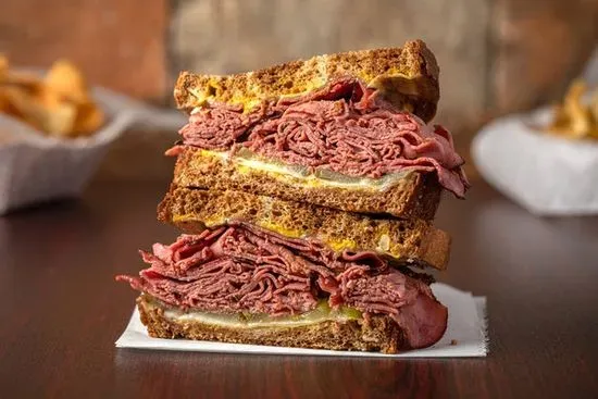Hot Corned Beef Sandwich