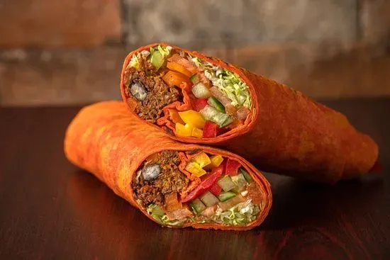 Veggie Burger Wrap