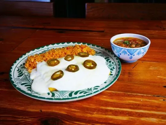Sour Cream Enchiladas