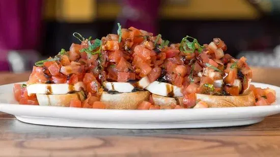 The Best Tomato Bruschetta