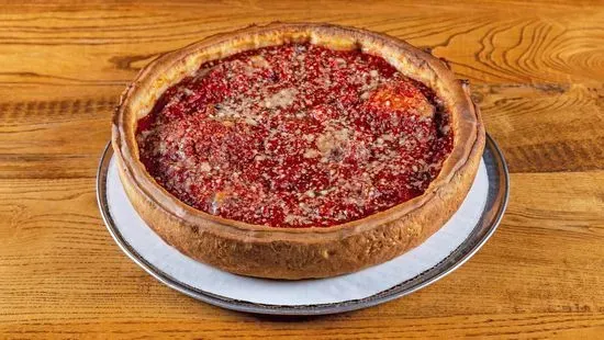 Create Your Own - Deep Dish Pizza - Medium (8 Slices) (3-4 ppl)