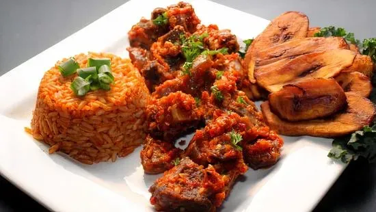 Jollof Rice Plate