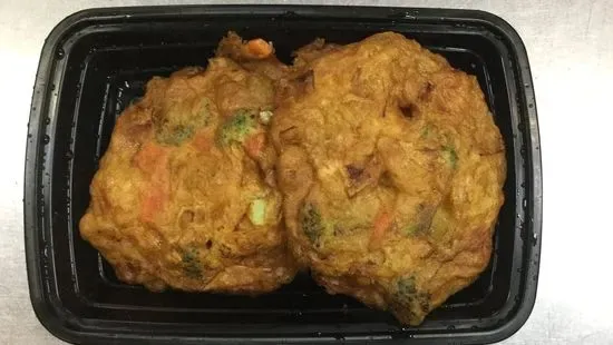 46. Vegetable Egg Foo Young菜蓉蛋