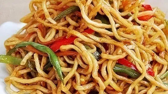 40. Vegetable Lo Mein 菜捞面