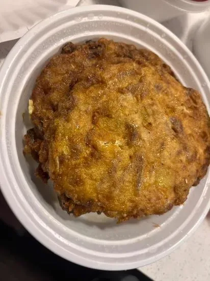 49. Beef Egg Foo Young牛蓉蛋