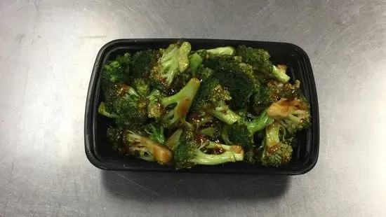 87. Broccoli with Garlic Sauce (Quart)鱼香芥蓝