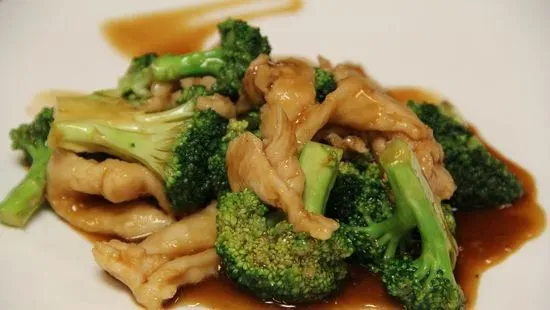 D3. Chicken with Broccoli芥蓝鸡