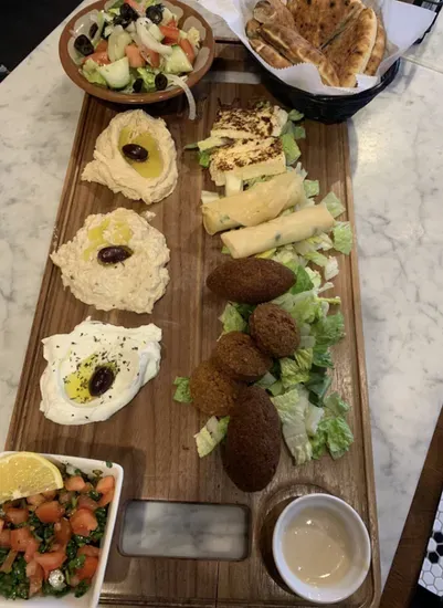 Maza appetizer plater