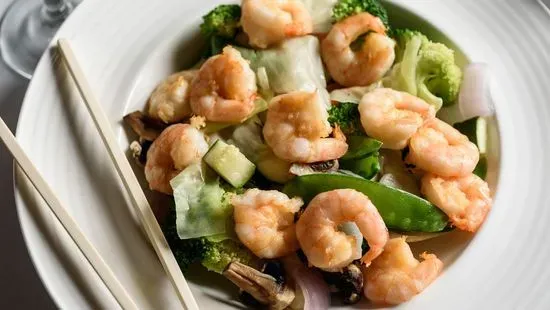 904. Steamed Shrimp & Vegetables