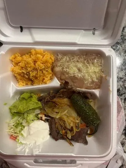 Carne Asada Plate