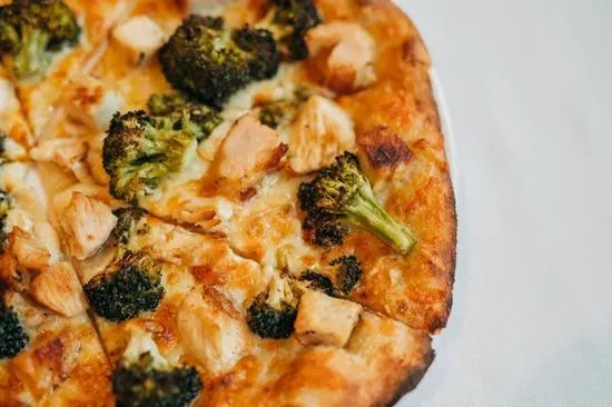 Chicken Broccoli Pizza