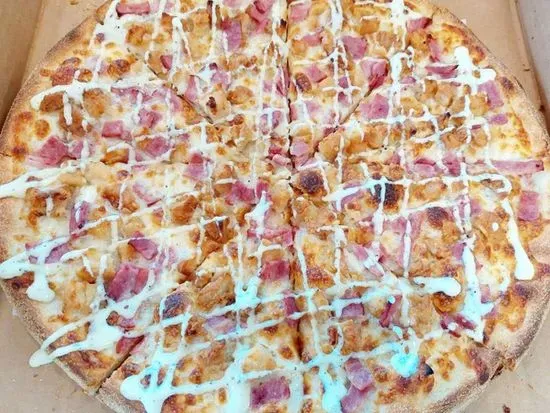 Chicken Bacon Ranch Pizza