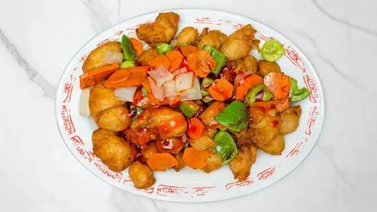 2. Sweet and Sour Chicken Lunch Special