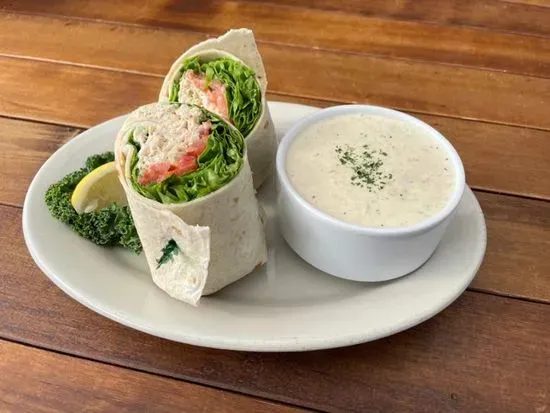 Tuna Wrap & Chowder