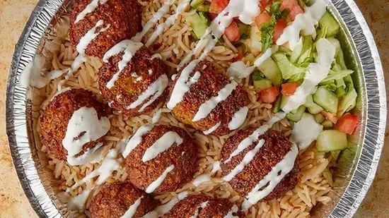 falafel over rice 