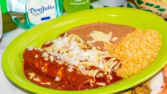 Mole Enchiladas