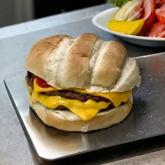 Double Cheeseburger Basket