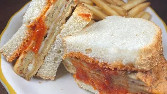 Eggplant Parm Sandwich