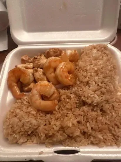 Hibachi Chicken & Shrimp