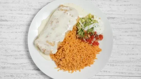 Shredded Chicken Chimichanga