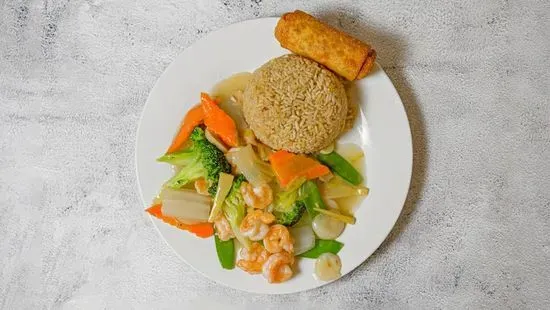 Shrimp with Chinese Vegetables