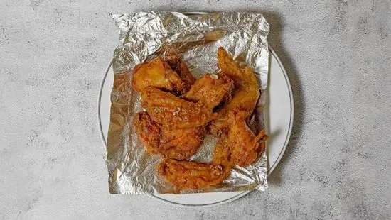 Crispy Chicken Wings with Garlic & French Butter (8)