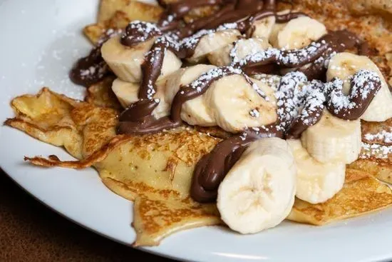 Banana Nutella Crepes