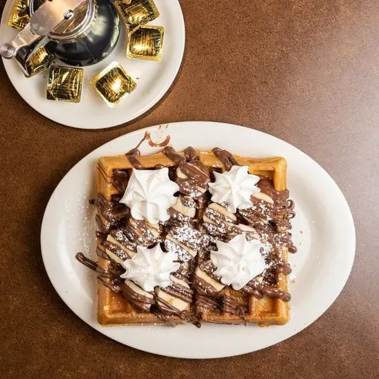 Banana Nutella Waffle