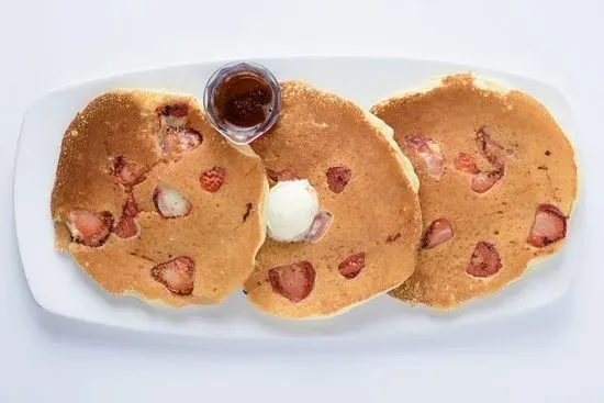 Strawberry Pancake Flight